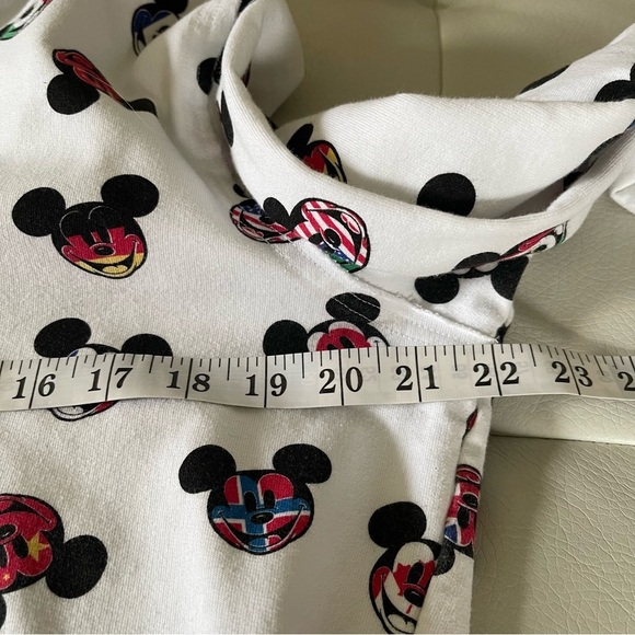 Walt Disney World Exclusive All Over Print Hoodie zip up  Mickey Mouse XXL - Picture 7 of 12